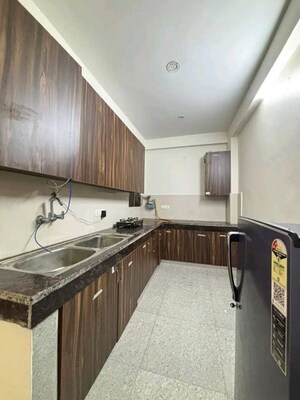 Kitchen in 2 BHK Builder Floor at Palm Residency Chhatarpur, Chattarpur – for Rent