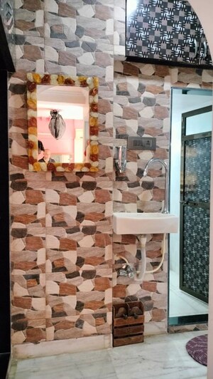 Bathroom in 1 BHK Apartment at Lok Yamuna, Andheri East – for Rent