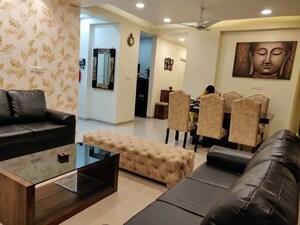 Living Room in 3 BHK Apartment at Sushma Elite Cross, Dhakoli – for Sale
