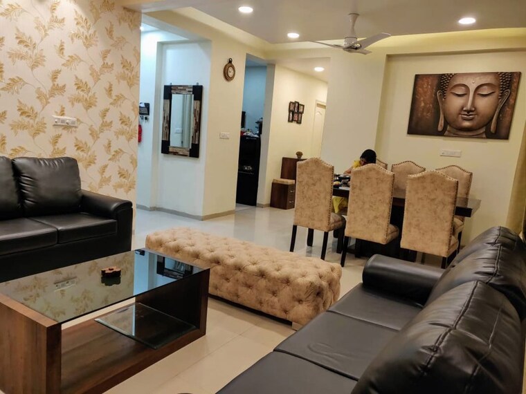 Living Room, sushma-elite-cross 3 Bedroom 1680 Sq.Ft. Apartment In Dhakoli Zirakpur 10210416
