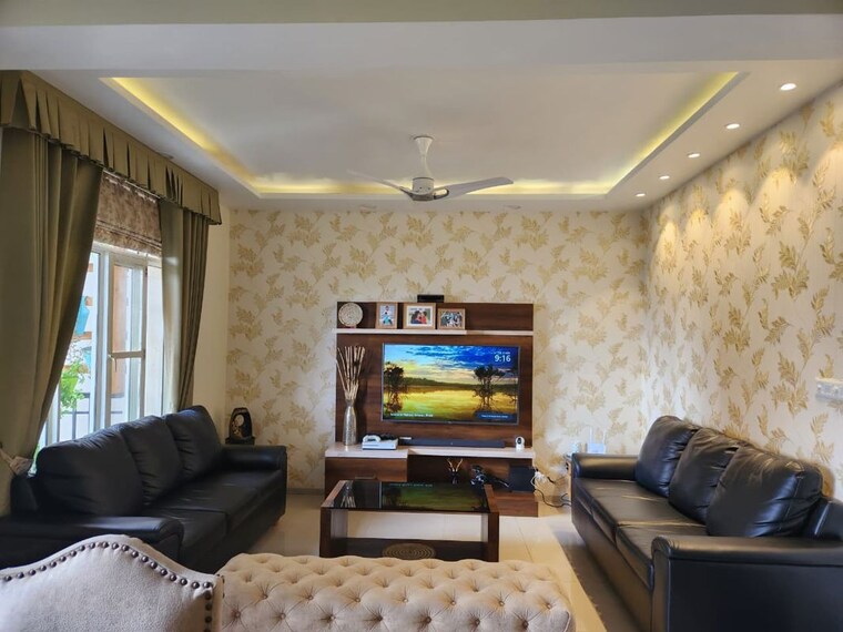 Living Room, sushma-elite-cross 3 Bedroom 1680 Sq.Ft. Apartment In Dhakoli Zirakpur 10210416