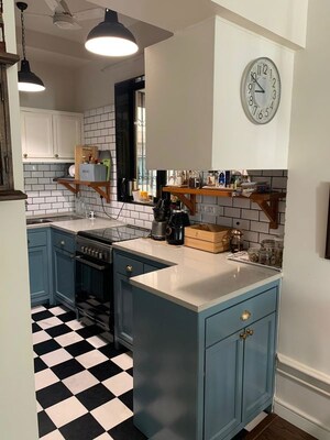 Kitchen in 1 BHK Apartment at Mount Mary – for Rent