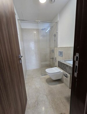 Bathroom in 3 BHK Apartment at Piramal Mahalaxmi, Mahalaxmi – for Rent