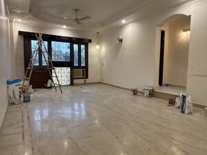 Living Room in 3 BHK Builder Floor at Malviya Nagar – for Rent