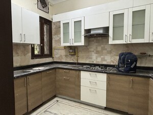 Kitchen in 3 BHK Builder Floor at Malviya Nagar – for Rent