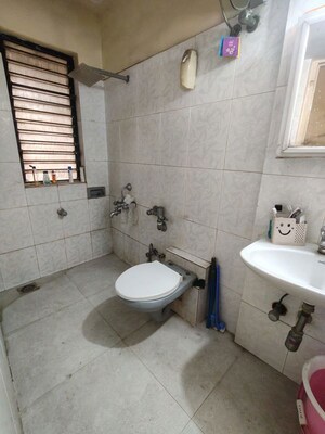 Bathroom in 2 BHK Apartment at Crystal Palace Powai, Powai – for Rent