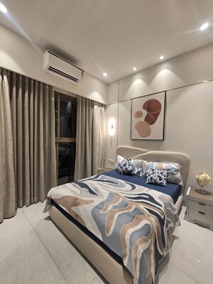 Bedroom in 2 BHK Apartment at Purva Panorama, Ghodbunder Road – for Sale