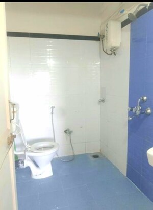 Bathroom in 1 RK Apartment at Colorscape CHS, Mulund West – for Rent