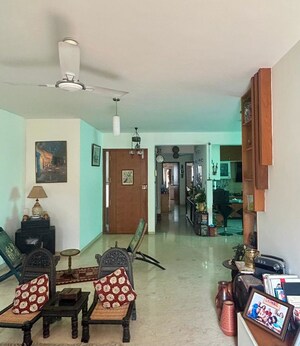 Living Room in 3 BHK Apartment at Crown Cypress, Koramangala – for Sale