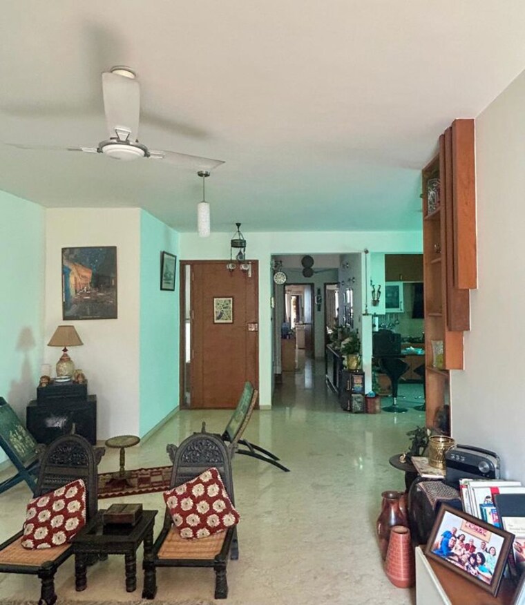 Living Room, crown-cypress 3 Bedroom 2075 Sq.Ft. Apartment In Koramangala Bangalore 10211000