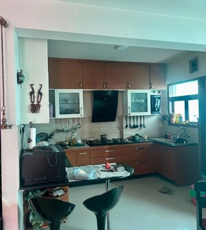 Kitchen in 3 BHK Apartment at Crown Cypress, Koramangala – for Sale