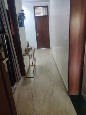 Bedroom in 3 BHK Builder Floor at Chittaranjan Park – for Sale