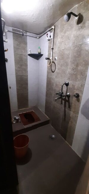 Bathroom in 1 BHK Apartment at Durga Heights, Kalyan East – for Rent