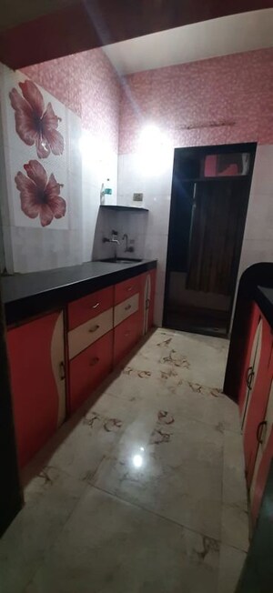 Kitchen in 1 BHK Apartment at Durga Heights, Kalyan East – for Rent