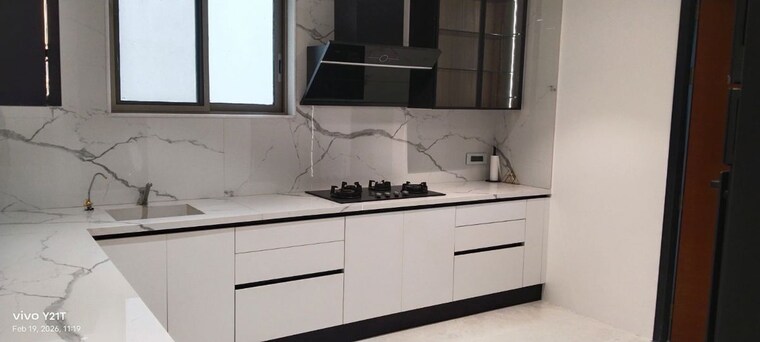 Kitchen, jayabheri-the-peaks 4 Bedroom 4690 Sq.Ft. Apartment In Narsingi Hyderabad 10211158