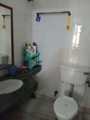 Bathroom in 2 BHK Independent House at RWA Apartments Sector 41, Sector 41 – for Rent