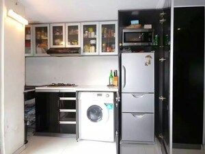 Kitchen in 1 BHK Apartment at Worli – for Rent