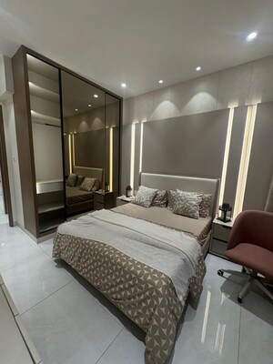 Bedroom in 3 BHK Apartment at Purva Panorama, Ghodbunder Road – for Sale