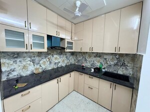 Kitchen in 3 BHK Builder Floor at Ansal Plaza Sector-23, Sector 23 – for Rent