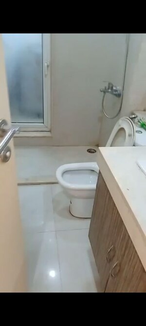 Bathroom in 2.5 BHK Apartment at Hiranandani Estate, Ghodbunder Road – for Rent