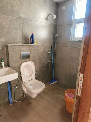 Bathroom in 3 BHK Apartment at Malwa Escon Primera, International Airport Road – for Rent