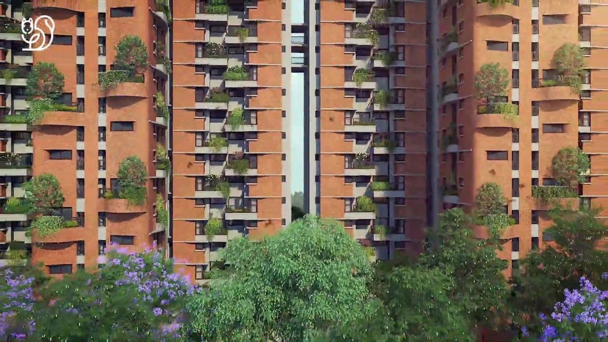 3 BHK + Pooja Room 2890 Sq.Ft. Apartment in Total Environment In That Quiet Earth