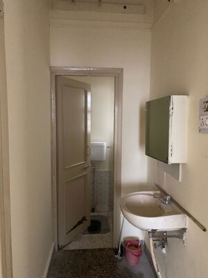 Bathroom in 2 BHK Apartment at Laxmi Krupa Apartments, Bhusari Colony – for Rent