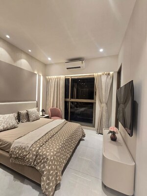 Bedroom in 3 BHK Apartment at Purva Panorama, Ghodbunder Road – for Sale