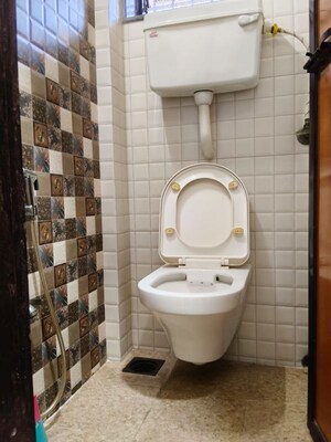 Bathroom in  Showroom at Queenstown Springs, Ghansoli – for Rent