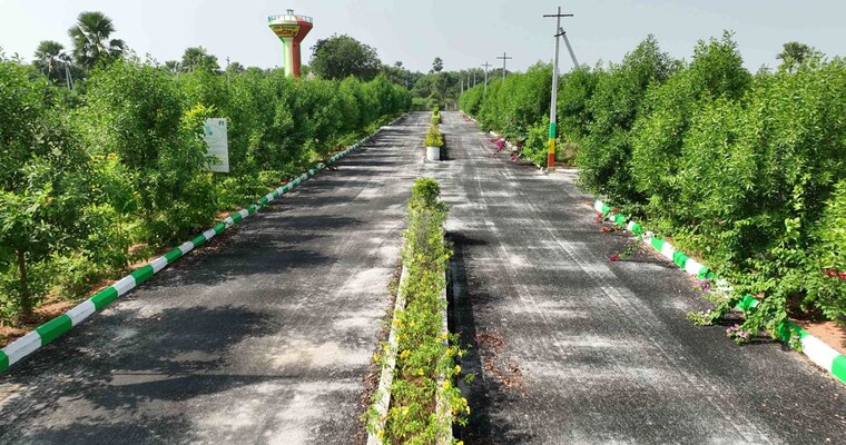 Garden, jsr-suncity-opal  151 Sq.Yd. Plot In Kolanpaka Alair 10211408