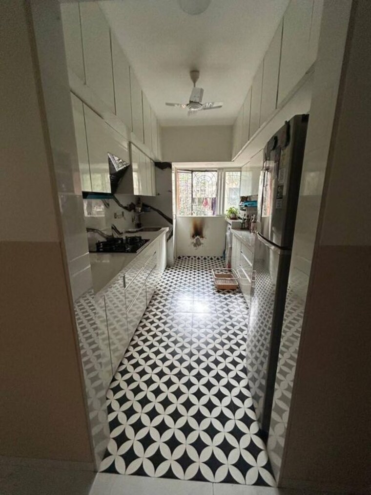 Kitchen, earth-building 2 Bedroom 800 Sq.Ft. Apartment In Matunga East Mumbai 10211433