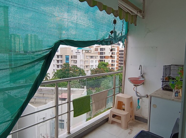 Balcony, whitefields 3 Bedroom 1775 Sq.Ft. Apartment In Whitefields Hyderabad 10211459