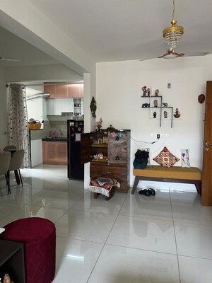 Living Room in 2 BHK Apartment at Arvind Skylands, Jakkuru – for Rent