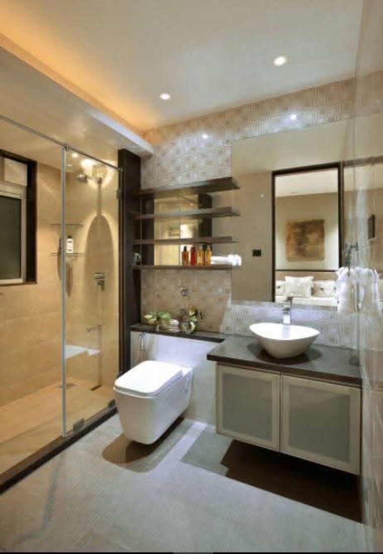 Washroom, ikebana 3 Bedroom 1200 Sq.Ft. Apartment In Matunga East Mumbai 10211463