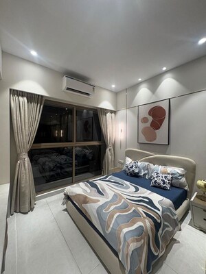 Bedroom in 4 BHK Apartment at Purva Panorama, Ghodbunder Road – for Sale