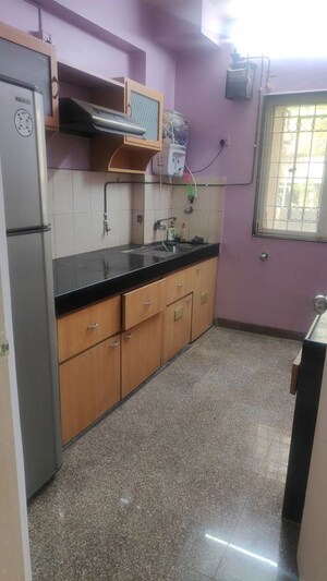 Kitchen in 1 BHK Apartment at Thakur Gayatri Satsang, Kandivali East – for Sale