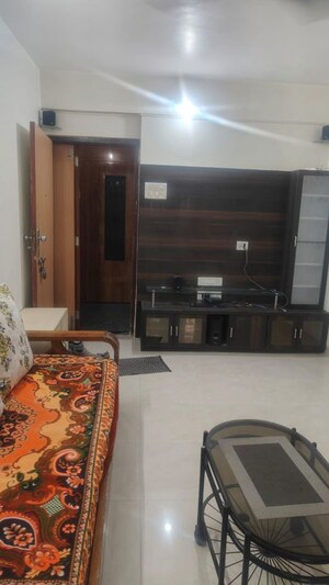 Living Room in 1 BHK Apartment at Thakur Gayatri Satsang, Kandivali East – for Sale