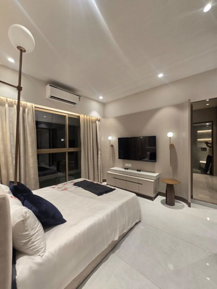 Bedroom, purva-panorama 4 Bedroom 1534 Sq.Ft. Apartment In Ghodbunder Road Thane 10211487