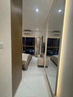 Building Lobby in 4 BHK Apartment at Purva Panorama, Ghodbunder Road – for Sale