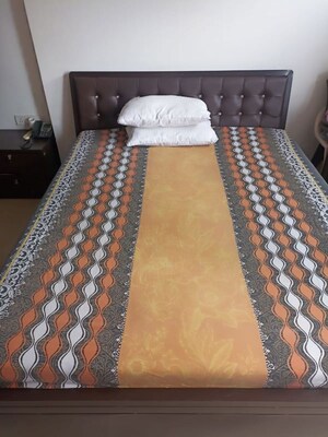 Bedroom in Studio Apartment at Amanora Future Towers, Hadapsar – for Rent