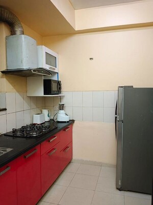 Kitchen in 3.5 BHK Apartment at Unitech The Residences Gurgaon, Sector 33 – for Rent