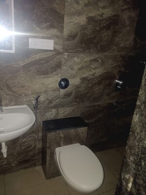 Bathroom in 3 BHK Apartment at Tirupati Campus, Tingre Nagar – for Rent