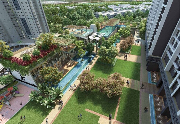 Exterior View, dosti-eastern-bay 2 Bedroom 768 Sq.Ft. Apartment In Wadala Mumbai 10211869