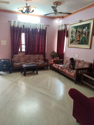 Living Room in 4 BHK Villa at Gogol – for Rent