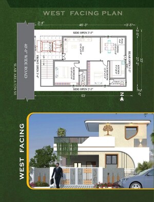 2 BHK Independent House – Exterior View View at Pathapadu - for Sale