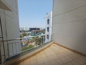 Balcony in 3 BHK Apartment at High Class Residency, Bavdhan – for Rent