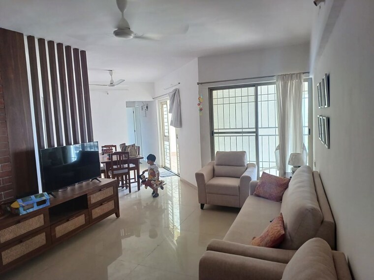 Living Room, high-class-residency 3 Bedroom 1500 Sq.Ft. Apartment In Bavdhan Pune 10212019