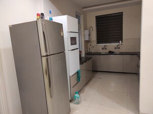 Kitchen in 3 BHK Apartment at La Prisma, Dhakoli – for Rent