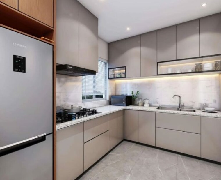 Kitchen, matigara 3 Bedroom 1418 Sq.Ft. Apartment In Matigara Siliguri 10212057