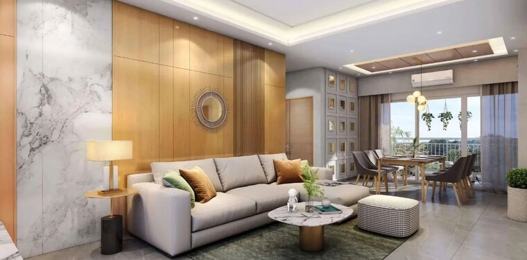 Living Room, matigara 3 Bedroom 1418 Sq.Ft. Apartment In Matigara Siliguri 10212057